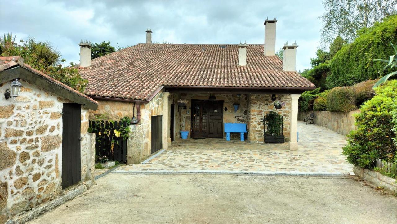 Villa As Seis Chemineas San Julian De Sales Esterno foto
